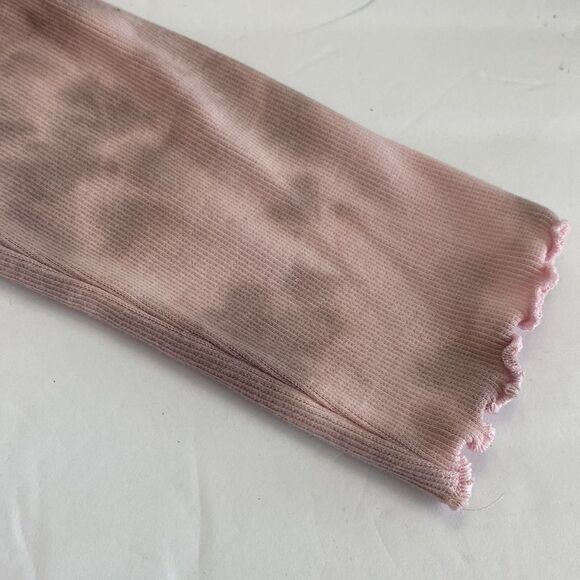 Cactus & pearl pink mauve tye dye buttons ribbed sleeves length 20 inches - Picture 3 of 4